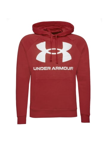 Under Armour Kapuzenpullover Rival Fleece Big Logo in rot