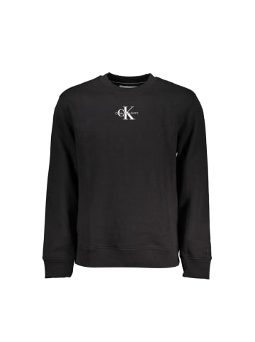 Calvin Klein Schwarzes Baumwoll-Sweatshirt