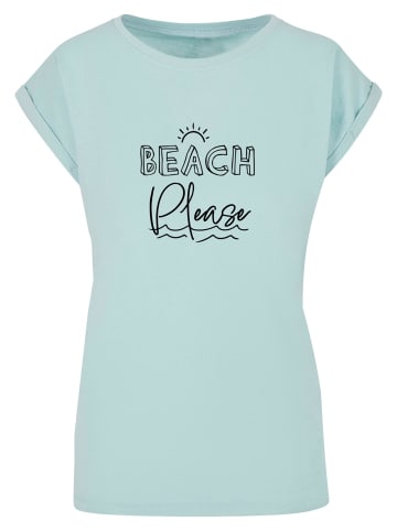 Merchcode Merchcode T-Shirts in ocean blue