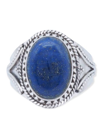 mantraroma 925er Silber - Ringe mit Lapis Lazuli