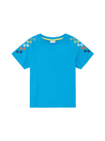 s.Oliver T-Shirt kurzarm in Türkis