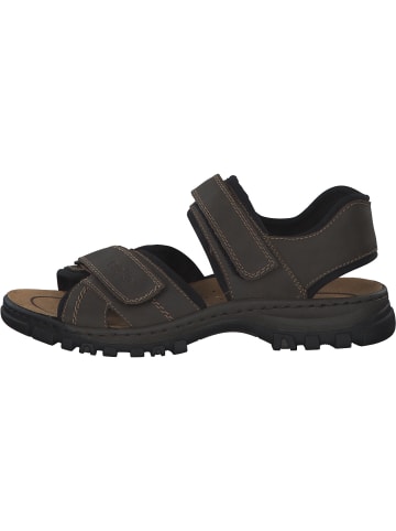 rieker Klassische Sandalen in braun/schwarz