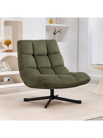 HOMCOM Loungesessel-75L x 95B x 90H cm-Grün