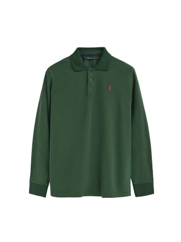 Polo Club Poloshirt in Flaschengrün