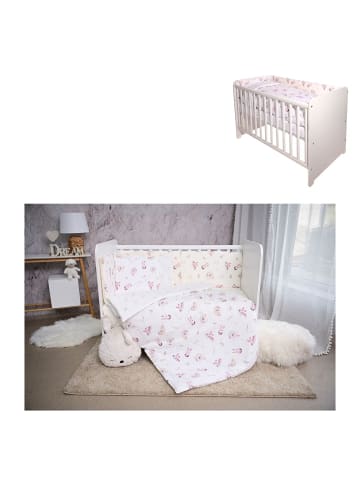 Lorelli Babybettwäsche Set Smile 6-tlg in natur
