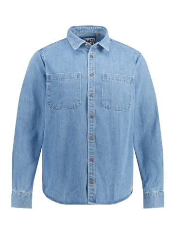 STHUGE Hemd in blue denim