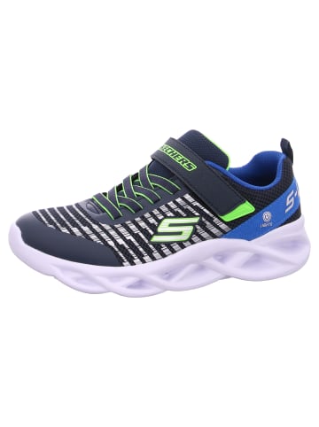 Skechers Klettschuh Twisty Brights in Blau