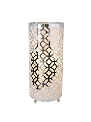 näve Tischleuchte "CLASSIC" in chrome - (L)12 cm x (B)12 cm x (H)28 cm