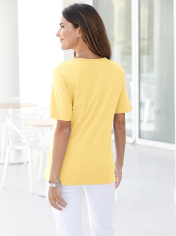Sieh an! Shirt in vanillegelb