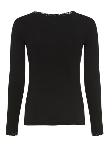 AJC Langarmshirt in schwarz