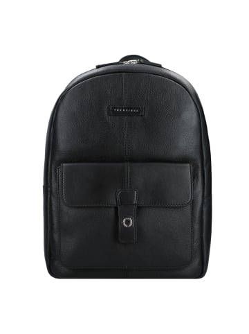 The Bridge Biagio Rucksack Leder 41 cm Laptopfach in nero