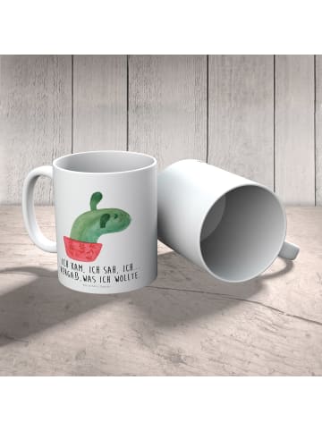 Mr. & Mrs. Panda Kaffeetasse Kaktus Mama mit Spruch in Weiß
