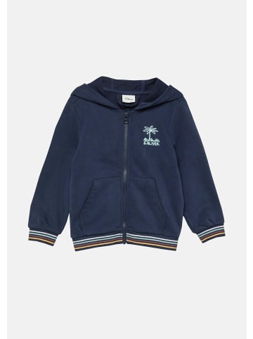 s.Oliver Sweatshirt Jacke in 5952_navy