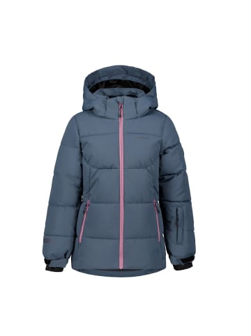 Icepeak Loris Winterjacke mit Kapuze und Schneefang in Grau