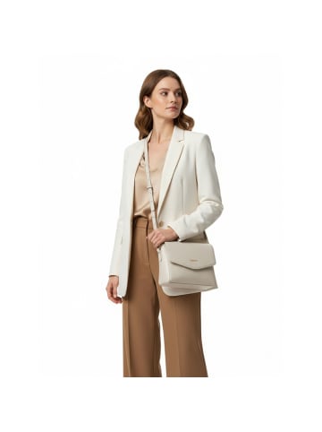 Lazarotti Bologna Leather Umhängetasche Leder 22 cm in cream