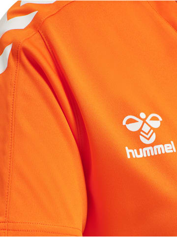 Hummel Hummel T-Shirt Hmlcore Multisport Damen Atmungsaktiv Schnelltrocknend in ORANGE TIGER