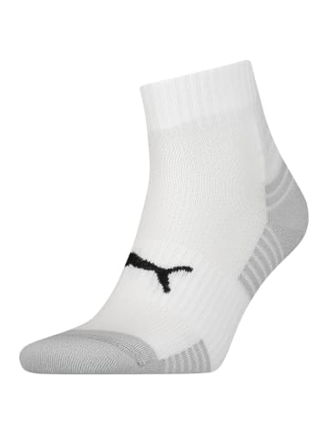 Puma Bodywear Quarter Socken 12 Paar in Weiß