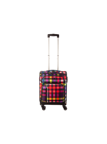 Franky Koffer T1S-DR-55 in multicollor check