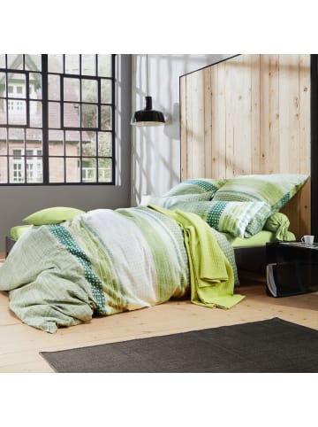 Erwin Müller Seersucker Kissenbezug in grün