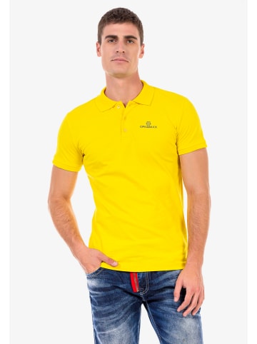 Cipo & Baxx Poloshirt in Yellow