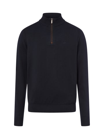 Bugatti Strickjacke mit Cashmere in marine - 0003