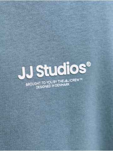 JACK & JONES Junior Sweatshirt Rundhals Locker geschnitten JJESOHO in blue mirage