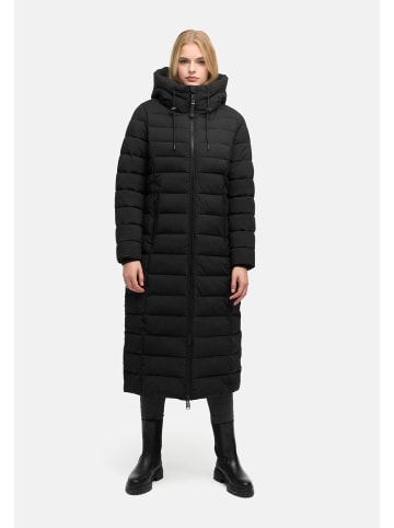 Navahoo Wintermantel Vanillawolke 14 in Black