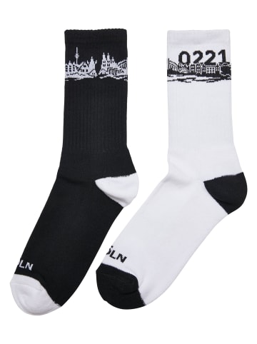 Mister Tee Socken in black/white