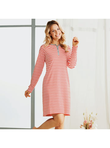 Erwin Müller Single-Jersey Nachthemd in koralle