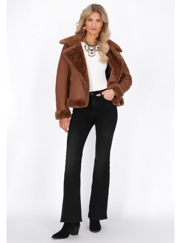usha FESTIVAL Women Jacket in cognac