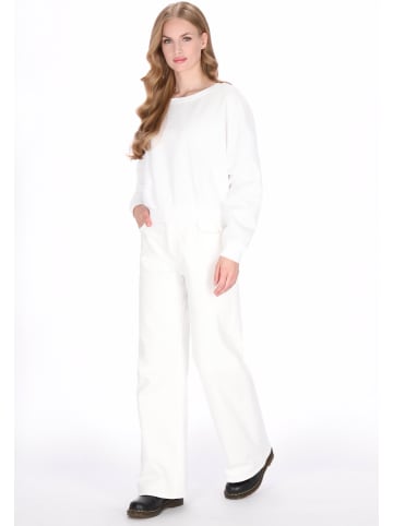 DreiMaster Women Sweatshirt in cloud white