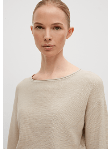 comma CI Strickpullover langarm in Beige