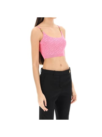 Versace Mehrfarbig Elasthan Tank Tops
