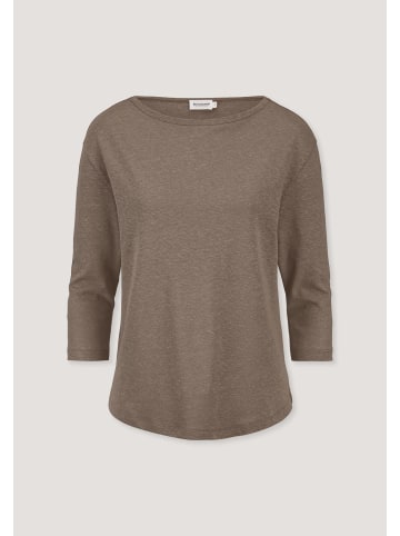Hessnatur Longsleeve Relaxed in mocca
