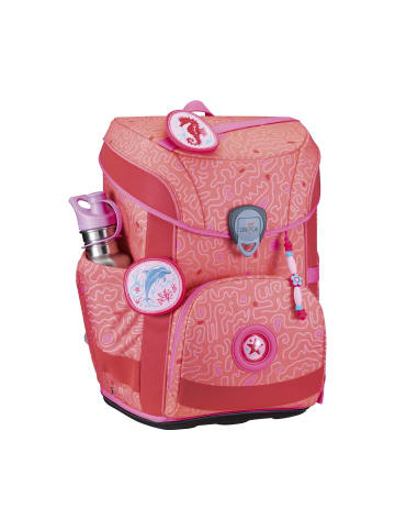 DerDieDas DerDieDas ErgoFlex Easy Superflash Coral Reef Schulranzenset 5-teilig