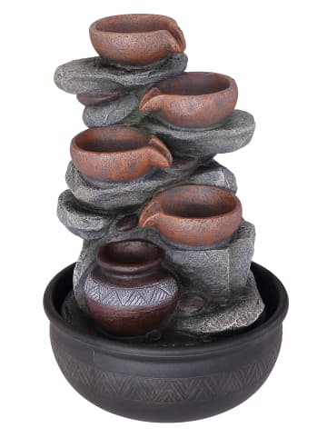 Globo lighting Brunnen "FONTANA" in gray