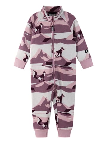 Reima Fleece Overall " Myytti " in Greyish Purple