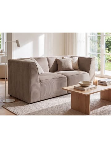 Beliani 2-tlg Modulsofa LEMVIG in Beige