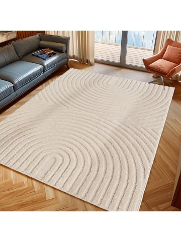 Teppich Boss Kurzflor Teppich Art 1122 in Creme