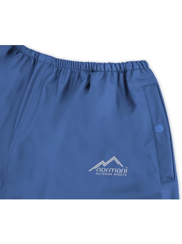 Normani Outdoor Sports Kinder Regenhose York in Blau