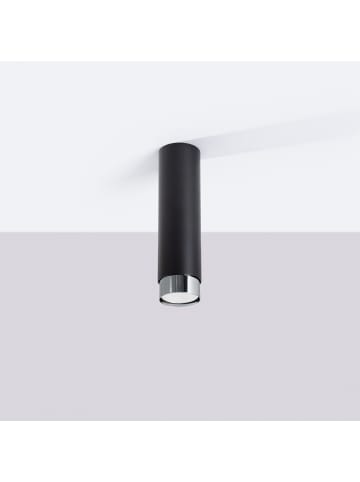 Nice Lamps Plafond CROWN 22,5 Schwarz/Chrom H 22,5 cm