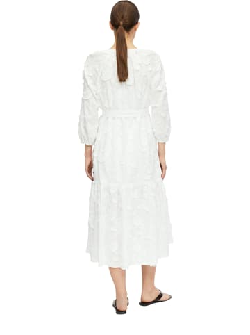 comma Kleid in weiß - 0001