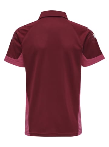 Hummel Polo Raglanärmel Hmllead Kinder in BIKING RED