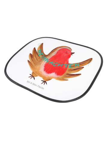 Mr. & Mrs. Panda Sonnenschutz Auto Rotkehlchen Weihnachten ohne ... in Weiß