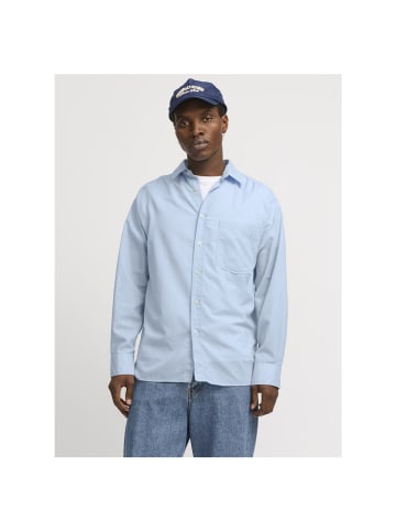 Jack & Jones Langarmhemd in Cashmere Blue