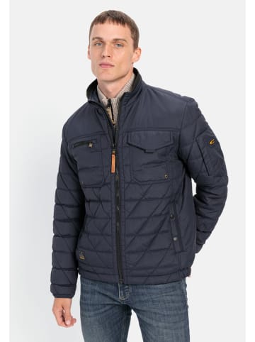 Camel Active Steppjacke mit Stehkragen in Dunkelblau