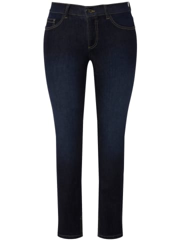 Ulla Popken Jeans in dark blue denim