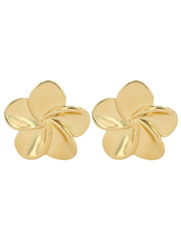 Adeliás Damen Ohrringe – Ohrstecker aus Edelstahl in gold