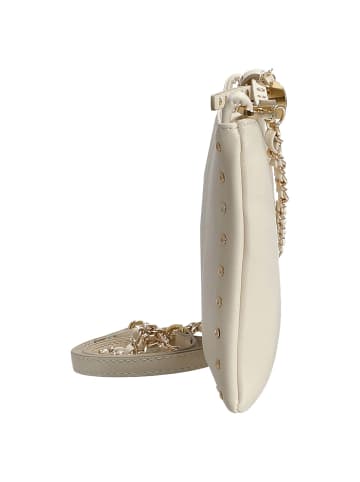 Seidenfelt Senja - Umhängetasche S 23 cm (schwarz) in beige