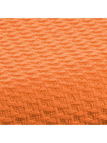 Erwin Müller Baumwolle Sommer-Decke 2er-Pack Siena in orange